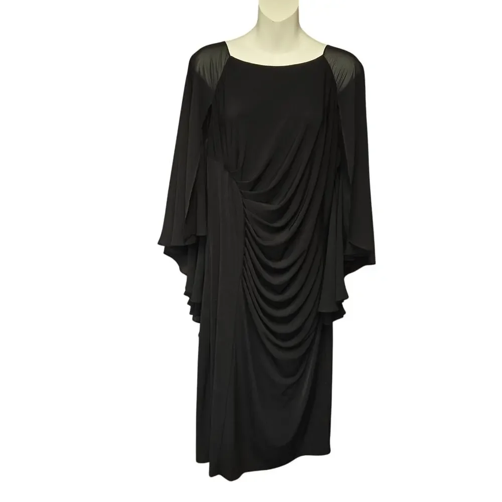 Calvin Klein Womens Size 14W Dress Knee Length Date Night Event Holiday Prom NYE